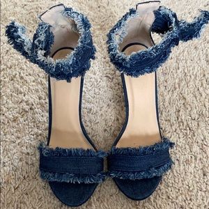 Jean heels
